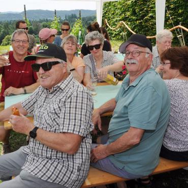 Der Rohrdorferberg traf sich am Rebberg