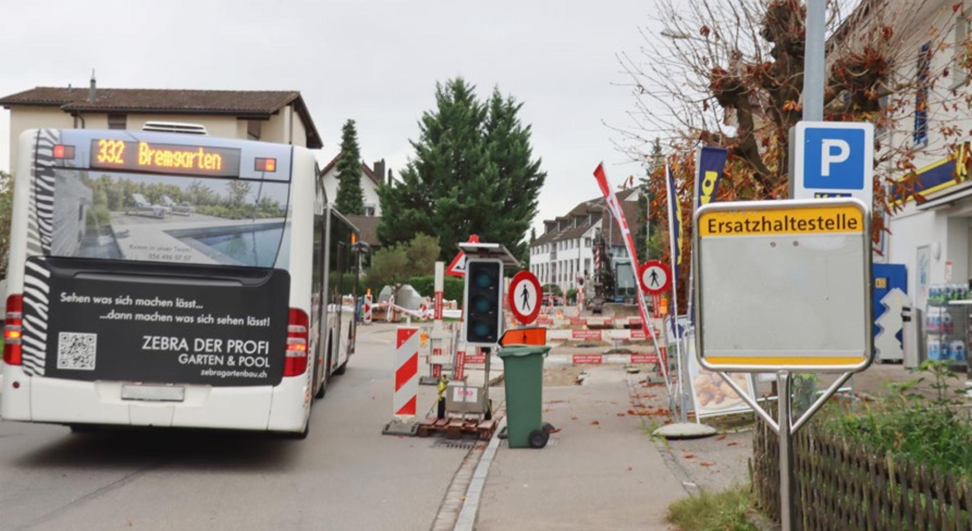 Beengte Platzverhältnisse für Baustelle - Das Bild wird blockiert. – Möglicherweise durch einen aktiven Adblocker.