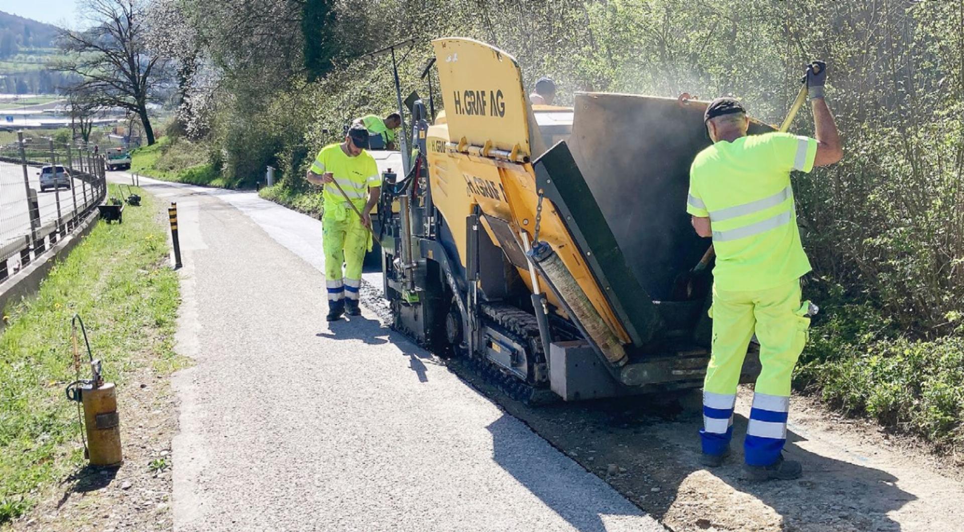 Belag an der Militärstrasse erneuert - Das Bild wird blockiert. – Möglicherweise durch einen aktiven Adblocker.