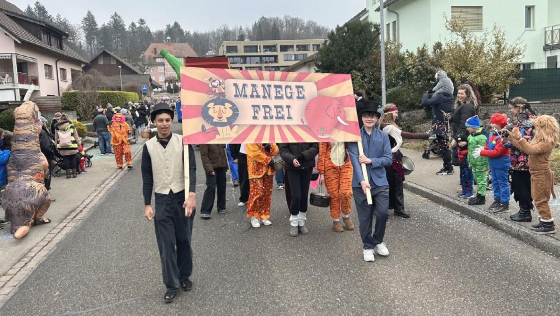 «Manege frei» für die Kinderfasnacht - Das Bild wird blockiert. – Möglicherweise durch einen aktiven Adblocker.