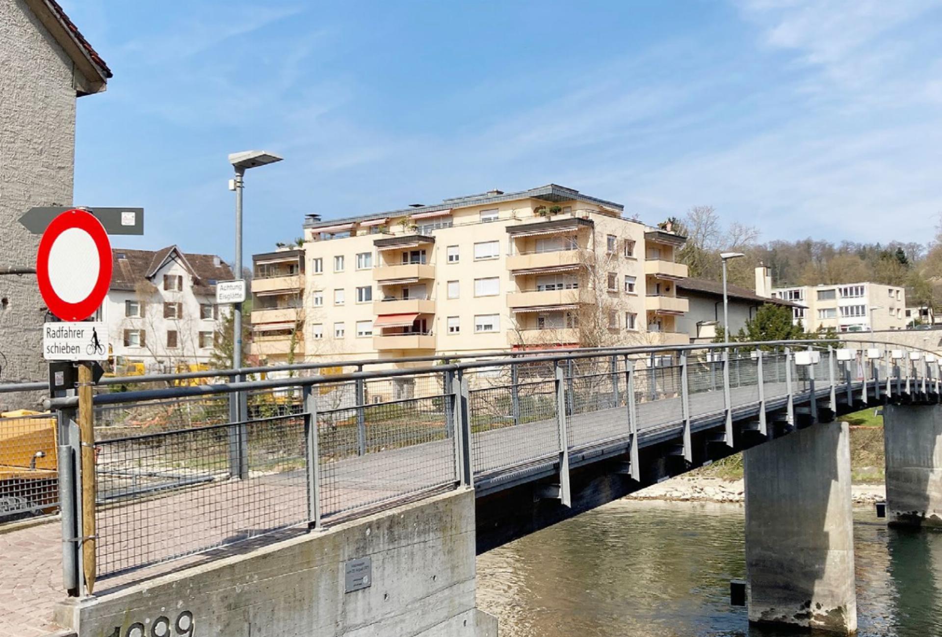 Städtlisteg in Mellingen: Ab dieser Woche werden erste Bussen verteilt - Das Bild wird blockiert. – Möglicherweise durch einen aktiven Adblocker.