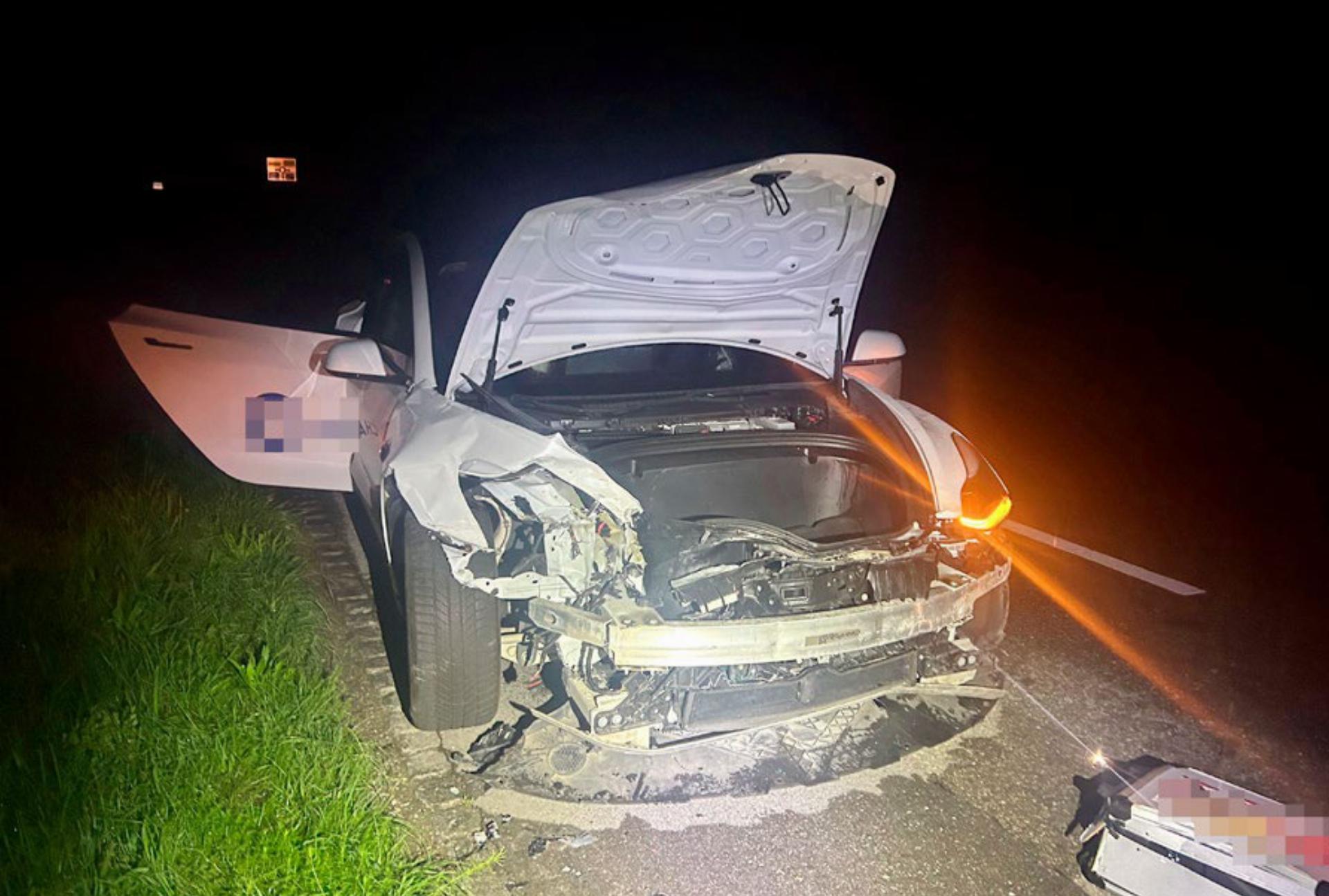 Fahrer am Steuer eingenickt