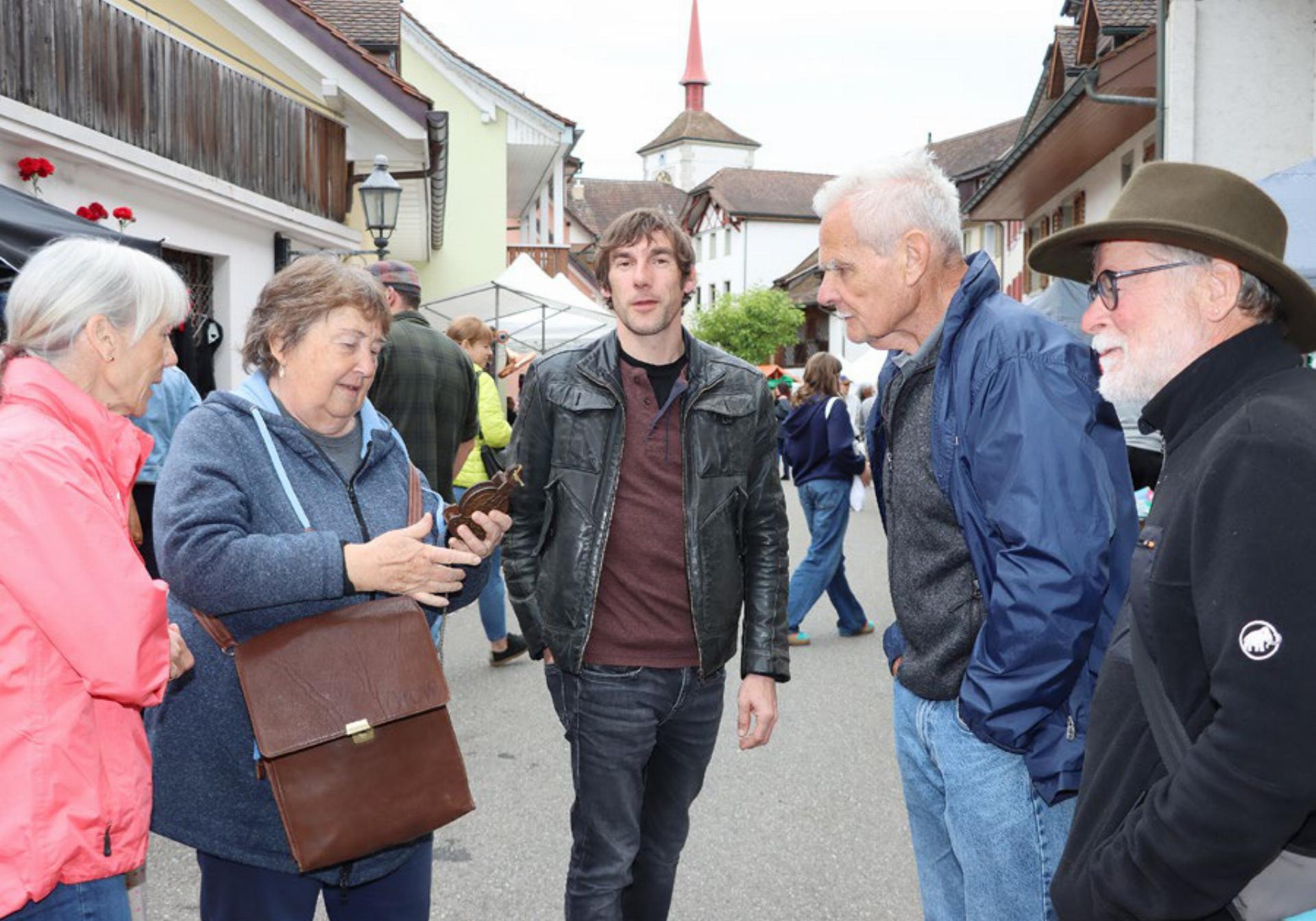 Stimmung und feil gebotene Ware waren bestens