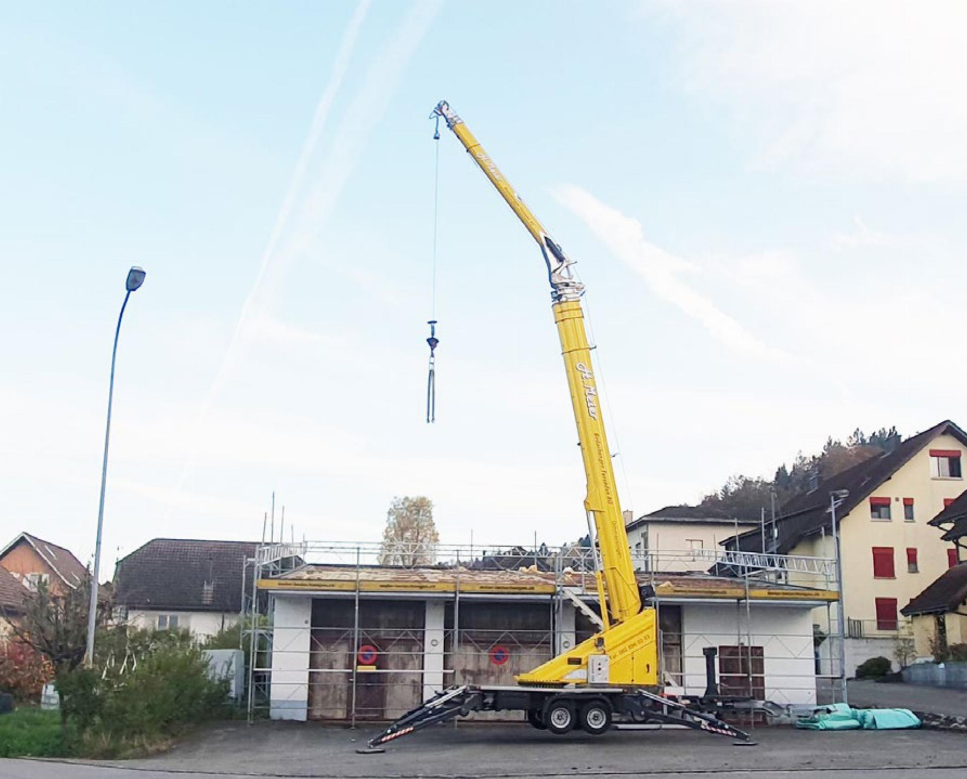 Baustopp wegen Marderschaden im Dachstuhl