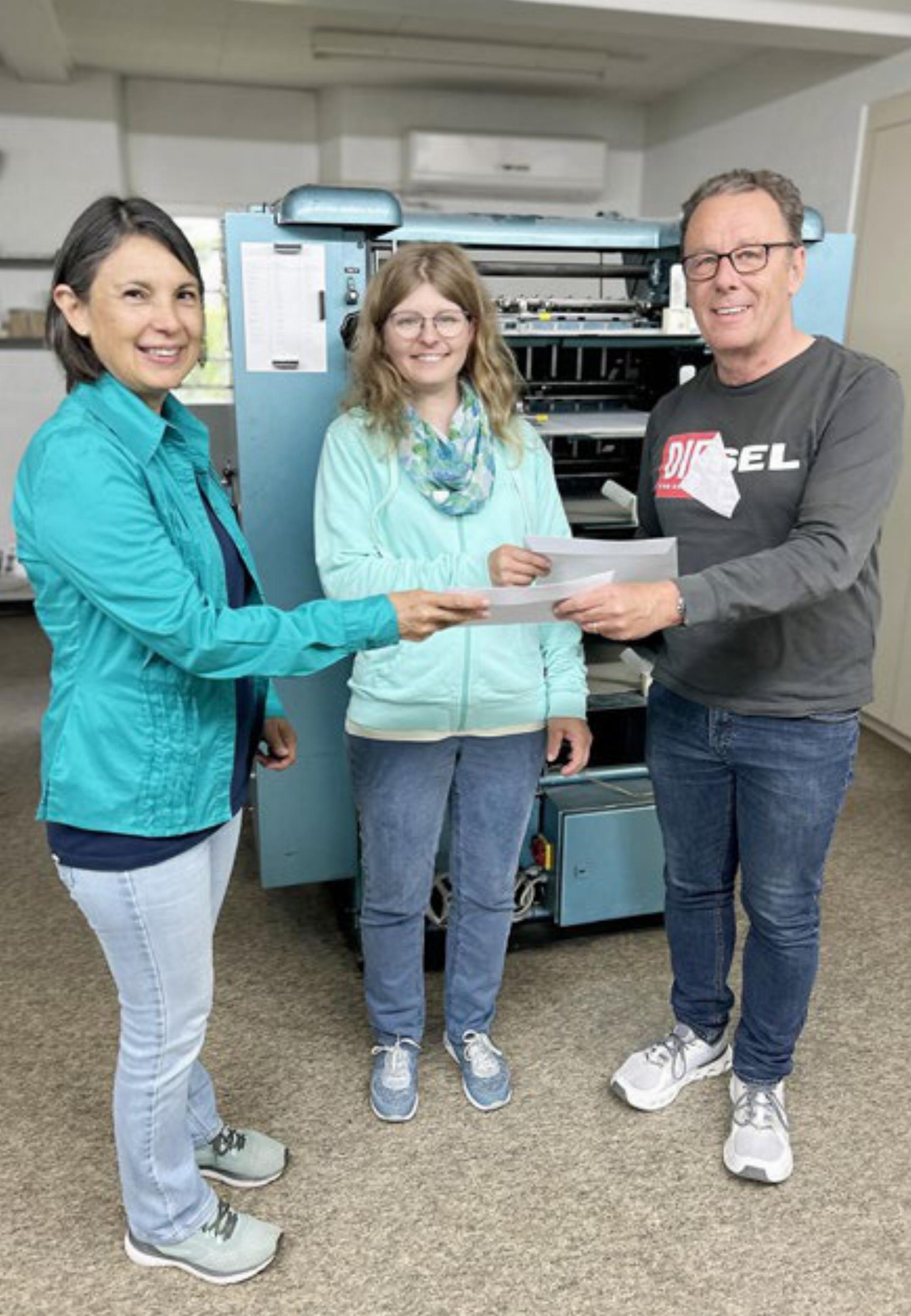 Tägerig - Wettbewerb-Gewinner an der Tischmesse