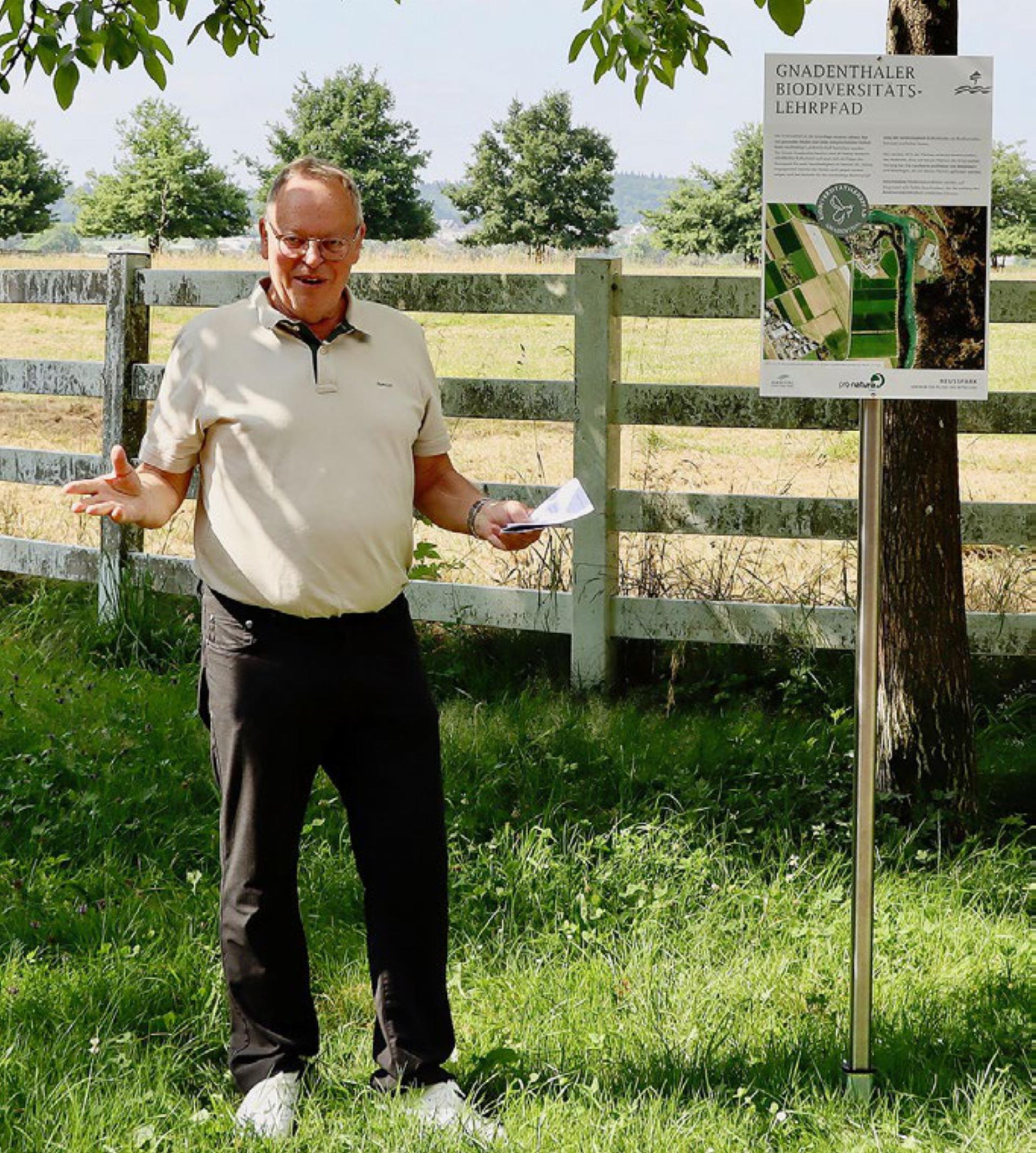 Statt Golfplatz eine Oase für die Natur