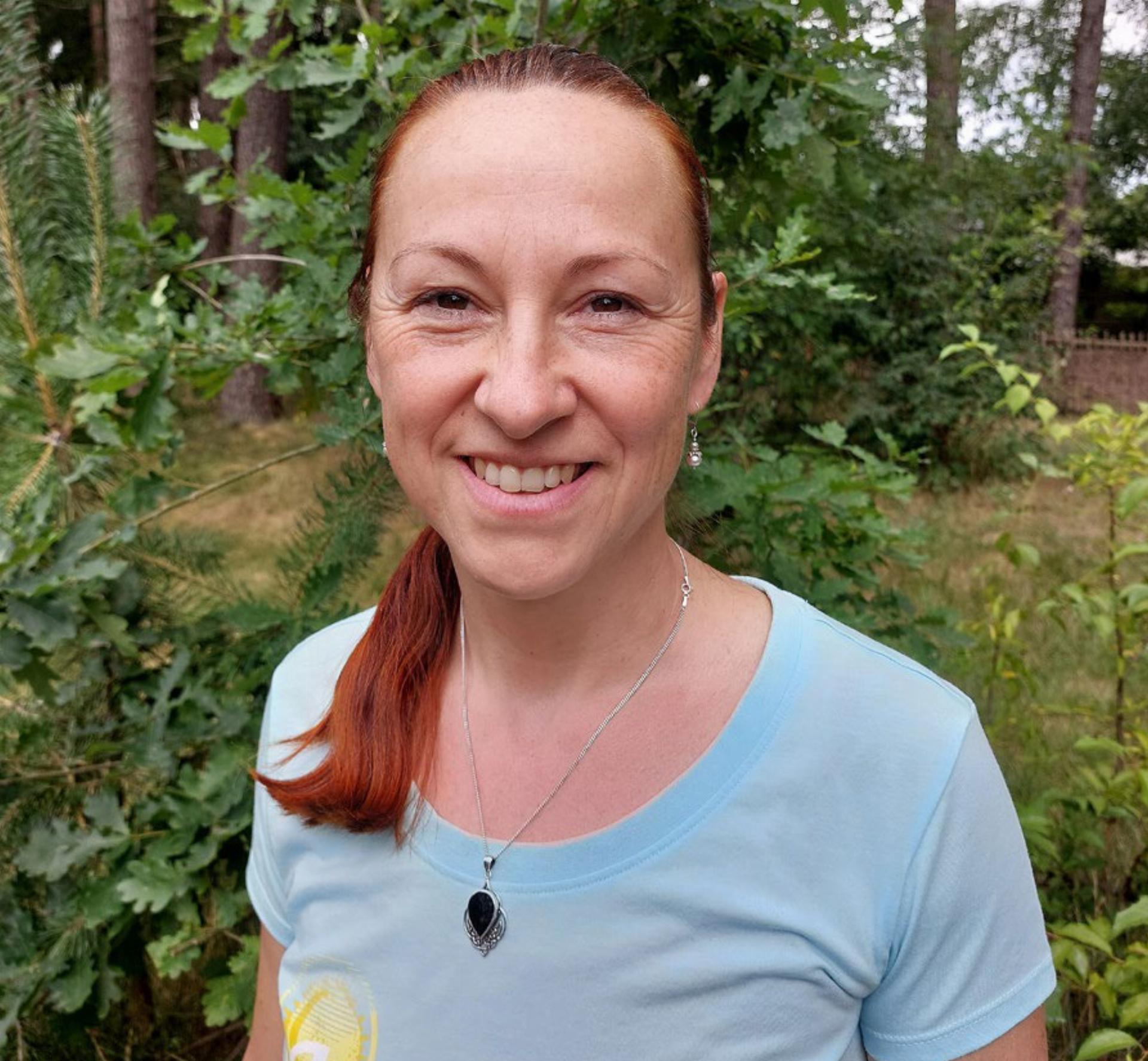 Sie ist im Dorf engagiert und verwurzelt