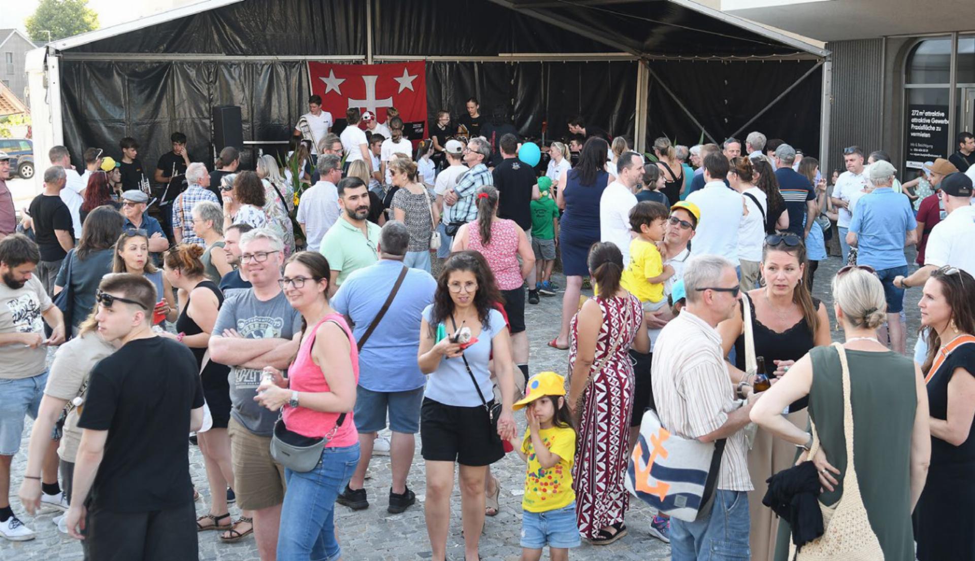 Dorffest Stetten: Topstimmung und -wetter