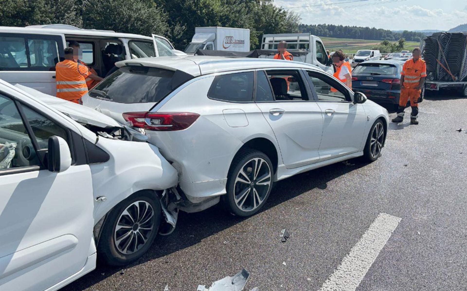 10 Kilometer Stau nach Unfall