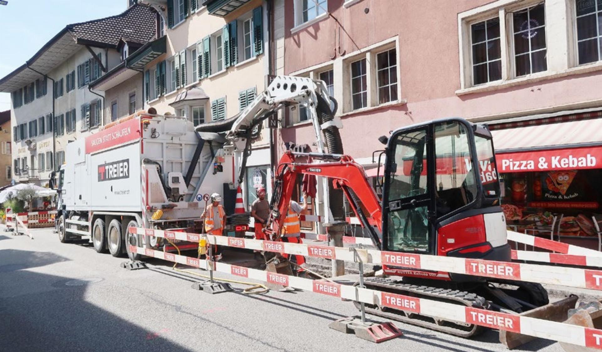 Lärm und Staub in der Hauptgasse - Das Bild wird blockiert. – Möglicherweise durch einen aktiven Adblocker.