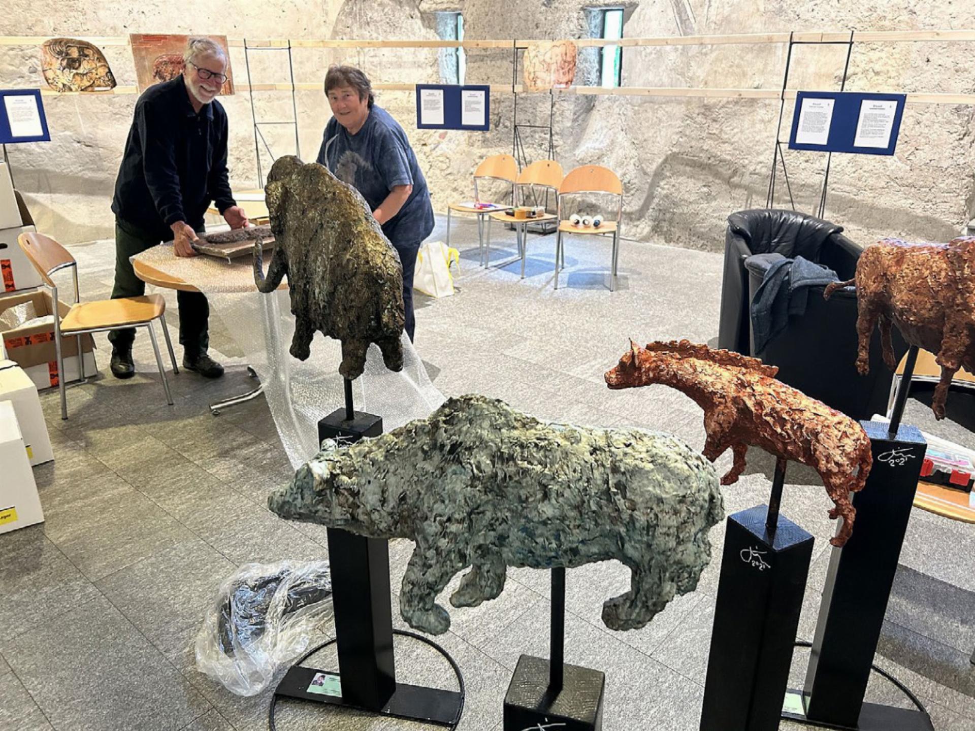 Urtiere wandern ins Museums-Depot