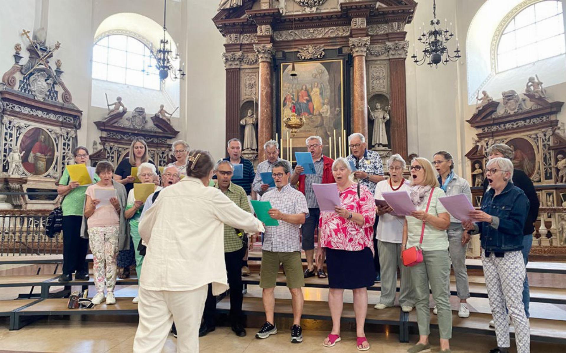 Ave verum im Dom gesungen