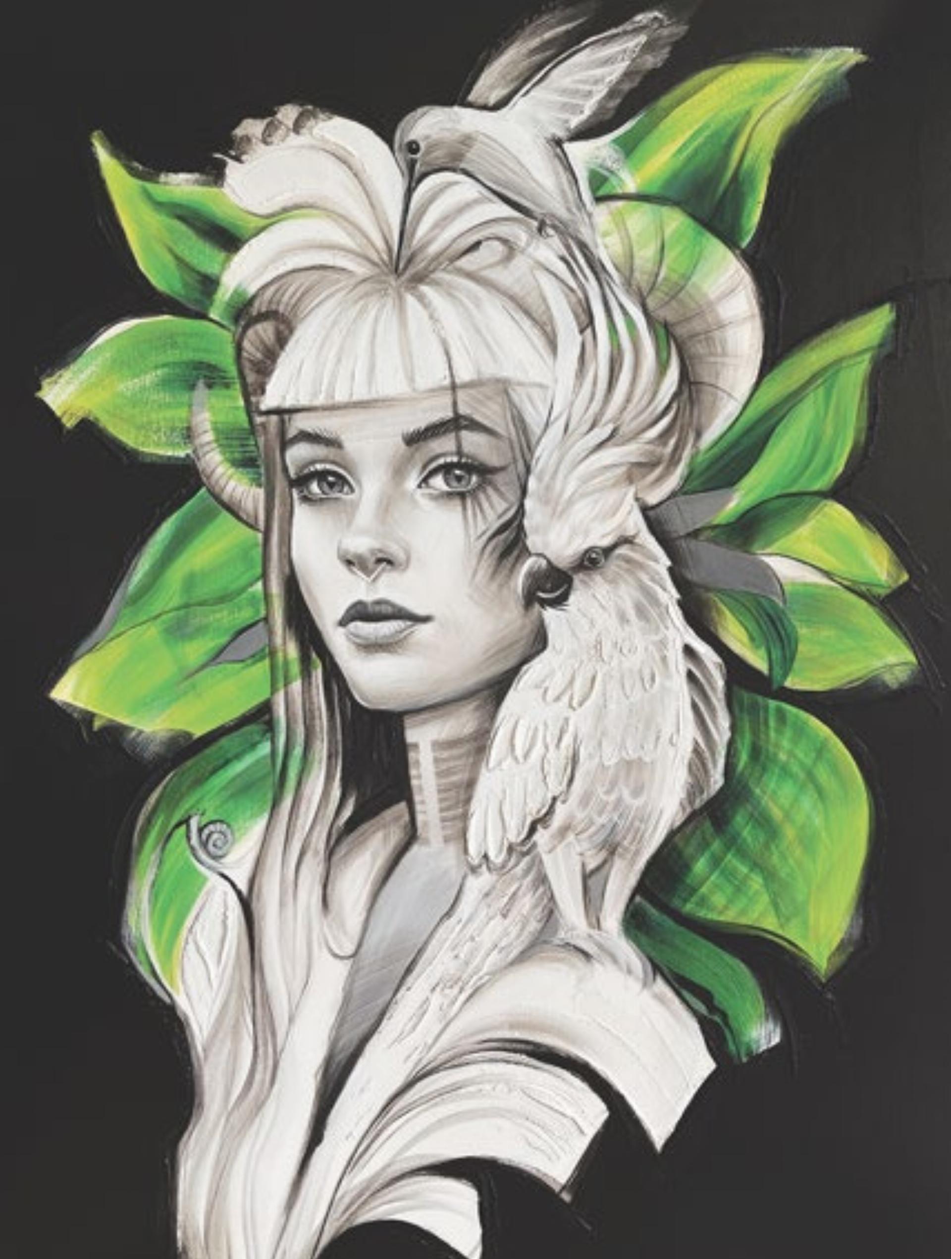 Frauenporträts zwischen Realität und Fantasie - Das Bild wird blockiert. – Möglicherweise durch einen aktiven Adblocker.