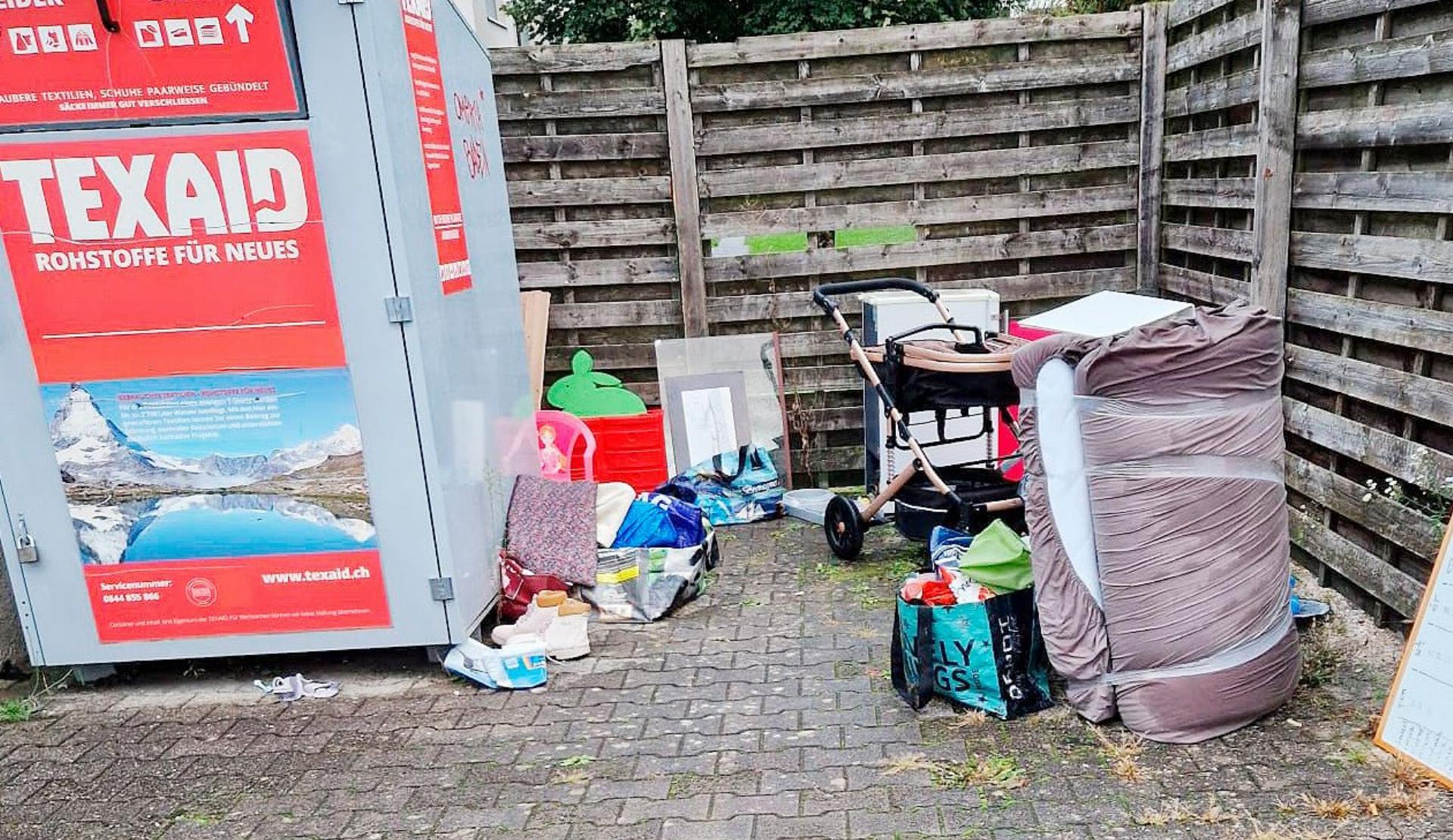 Illegal entsorgter Abfall sorgt für Ärger - Das Bild wird blockiert. – Möglicherweise durch einen aktiven Adblocker.