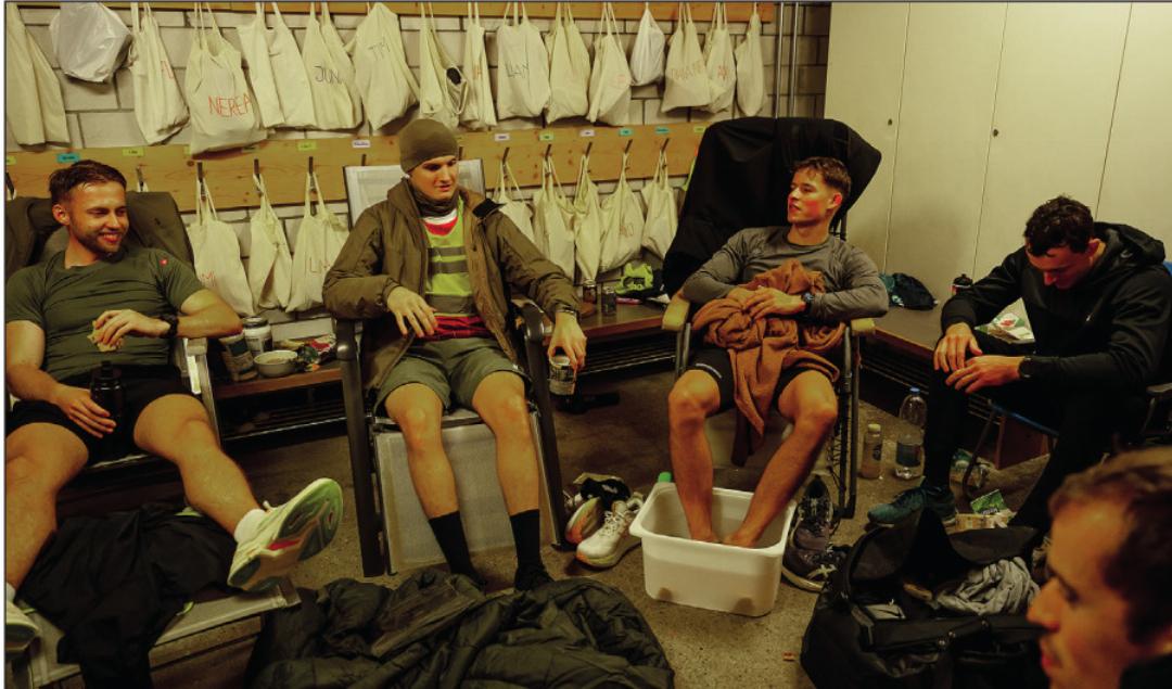 Zwischen den Runden war Regenerieren angesagt. Jeder hatte sein Mittel. Zwischen den Runden war Regenerieren angesagt. Jeder hatte sein Mittel.