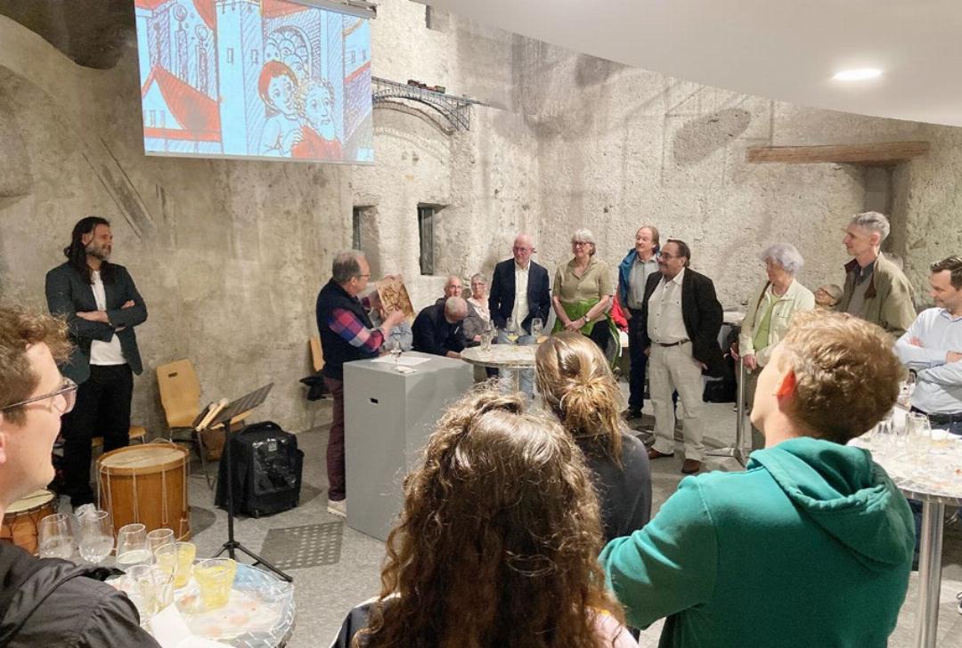 An der kleinen Feier vom Freitagabend in der Stadtscheune gab es verschiedene Referate, Verdankungen und «La Petite Ecurie» spielte nochmals. An der kleinen Feier vom Freitagabend in der Stadtscheune gab es verschiedene Referate, Verdankungen und «La Petite Ecurie» spielte nochmals.