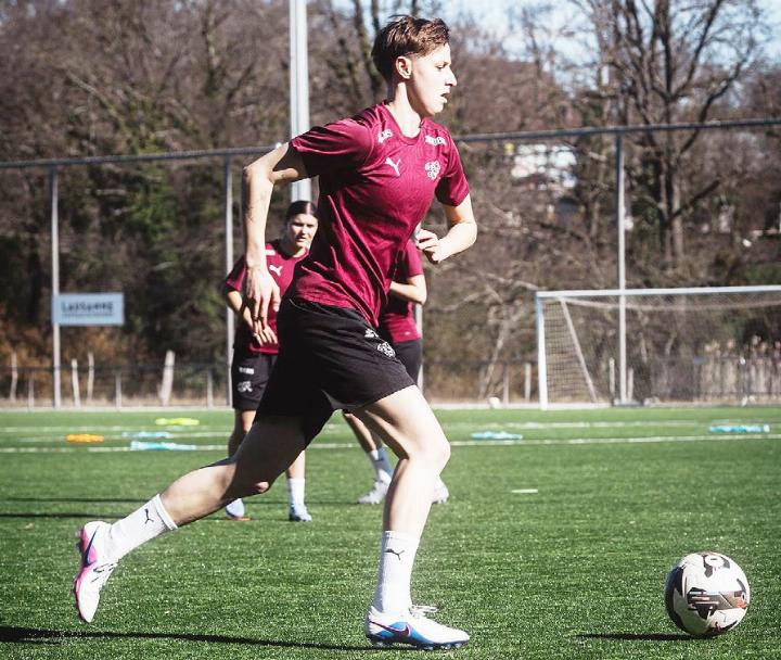 Andrea Jäggi aus Tägerig beim Zusammenzug in Lausanne. Foto: zVg