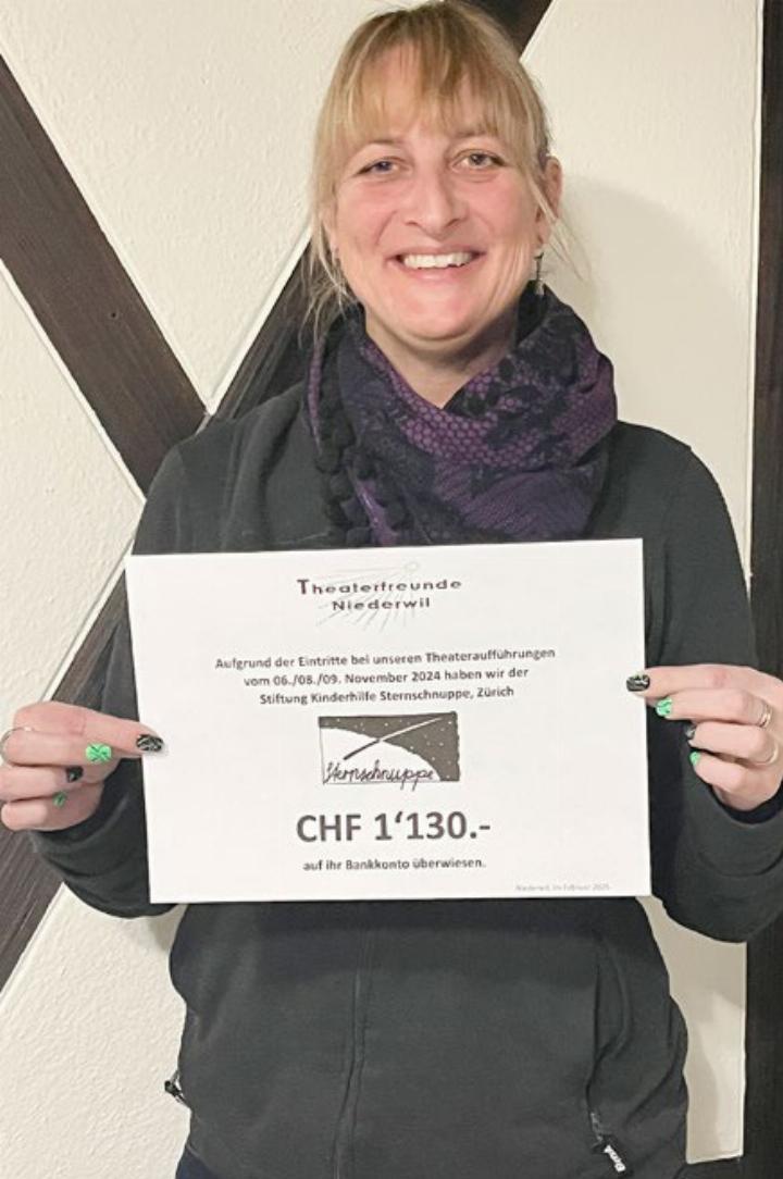 Sabine Notter, Vorstandsmitglied der Theaterfreunde Niederwil. Foto: zVg