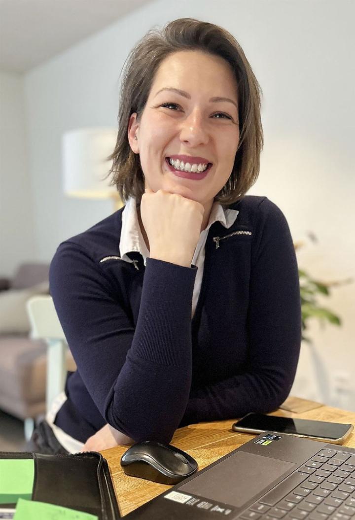 Tanja Ruschke setzte ihre Idee «Hilfe im Alltag» um. Auf ihrer Website kann sich melden, wer unkompliziert Unterstützung sucht. Foto: hhs