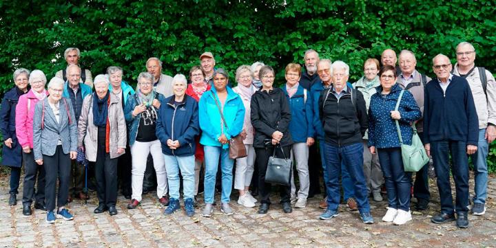 Die gut gelaunten Niederwiler auf ihrer Pfarreireise in Bayern. Foto: zVg