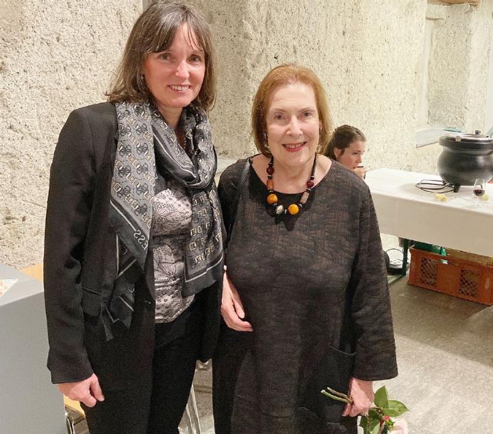 Sie haben sich fürs Ortsmuseum respektive die 1996 eröffnete Stadtscheune eingesetzt: Die Politikerinnen Györgyi Schaeffer und Christine Egerszegi. Sie haben sich fürs Ortsmuseum respektive die 1996 eröffnete Stadtscheune eingesetzt: Die Politikerinnen Györgyi Schaeffer und Christine Egerszegi.