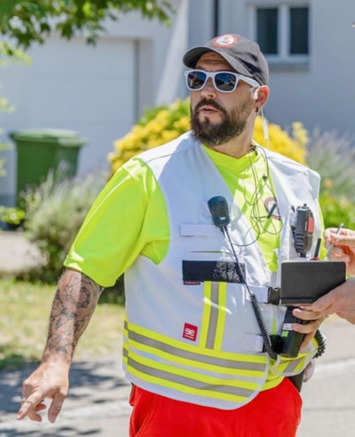 Diego Licci ist bei der Feuerwehr Fislisbach der Verkehrs-Chef. Foto: zVg Diego Licci ist bei der Feuerwehr Fislisbach der Verkehrs-Chef. Foto: zVg
