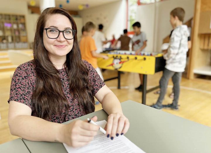 Vanessa Battistini leitet den Kinder- und Jugendtreff in Mägenwil. Fotos: hhs