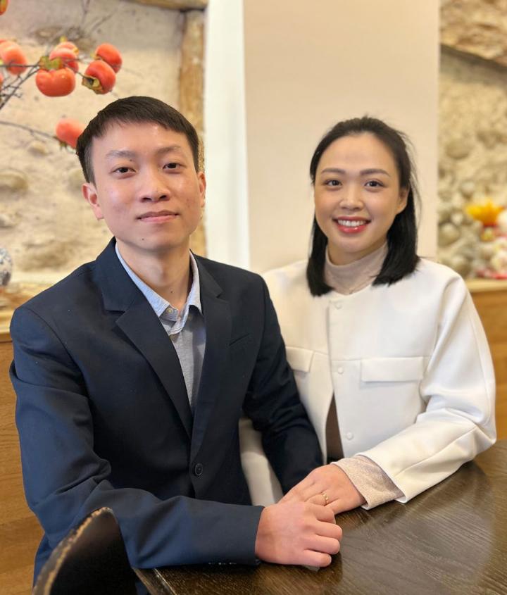 Kien T. Nguyen und Katherine Bui freuen sich auf den Start in ihrem ersten eigenen Restaurant, im «Sen Weisses Kreuz». Fotos: hhs