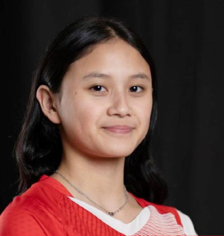 Die 16-jährige Badminton-Spielerin Ainara Putri vom Team Argovia vertritt die Schweiz am European Youth Olympic Festival. Foto: zVg