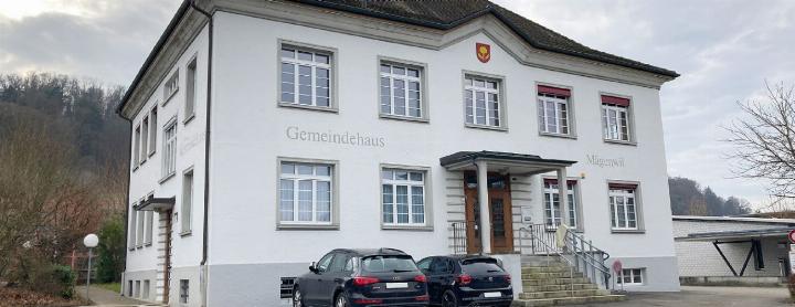 Freude im Gemeindehaus: Mägenwil nahm 2025 mehr Steuern ein als budgetiert. Foto: Archiv