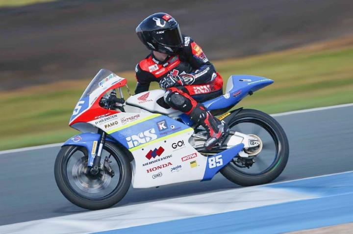 Alessandro Binder auf der Strecke in Assen. Foto: zVg