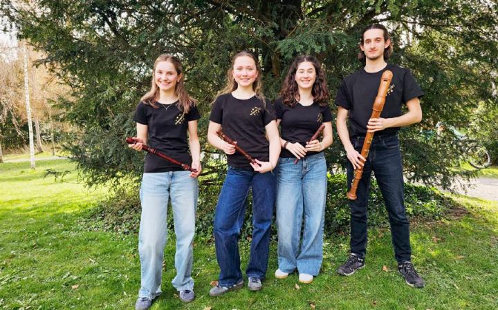 Die Rohrdorfer Blockflötentalente brillierten erneut. Fotos: zVg