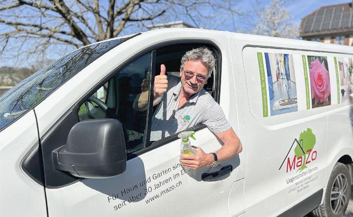 «Geht nicht, gibt es nicht!», so lautet Marcel Zollingers Maxime. Auf diesem Leitsatz gründet auch der Erfolg seiner Firma. Foto: hhs