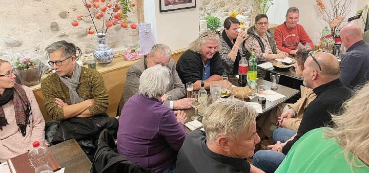 Zahlreiche Gäste besuchten das «Gao Weisses Kreuz». Foto: zVg