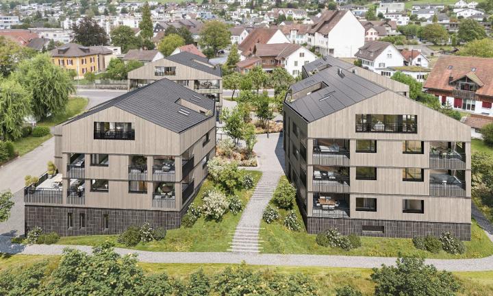Visualisierungen: «Bänkliwiese» in Oberrohrdorf (OBRA visual AG)