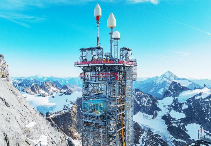 Der Titlis-Tower ist für die H. Wetter AG ein Leuchtturmprojekt. Sie sind für die Stahlkonstruktionen zuständig. Foto: ©Titlis Bergbahnen, Elmar Bossard