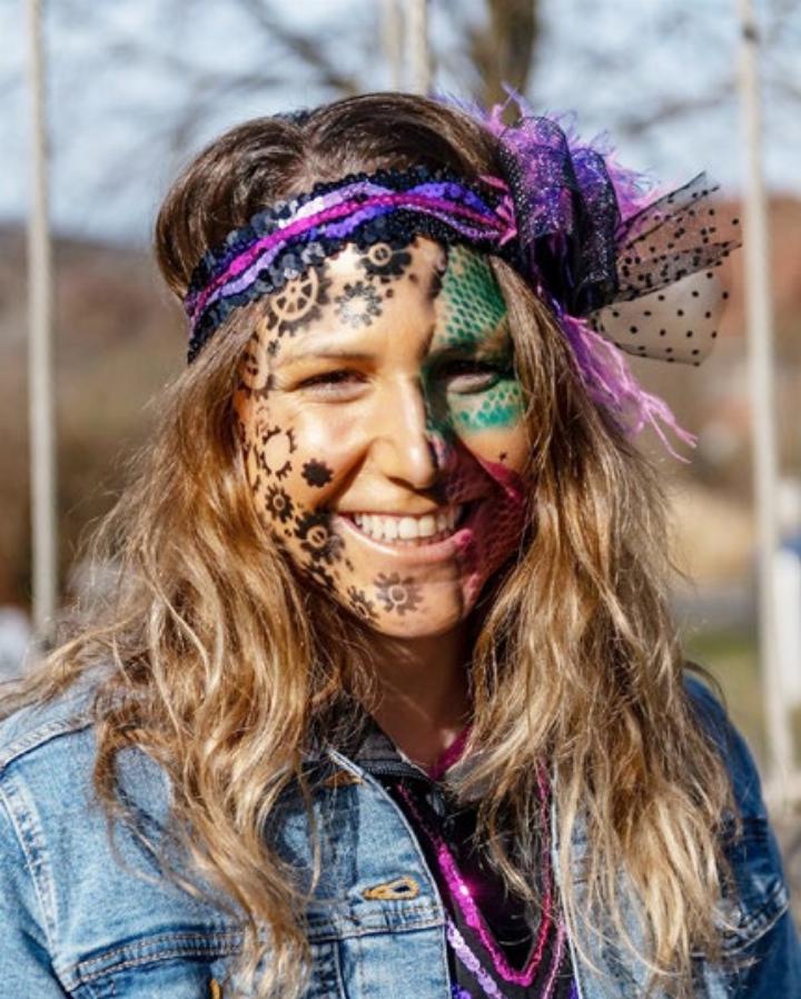 Matula ist die Präsidentin der Sumpfberghüüler Oberrohrdorf. Foto: zVg