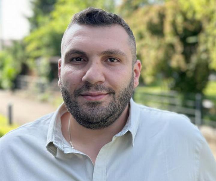 Kandidat Ukë Balaj. Foto: Fabian Egger/zVg