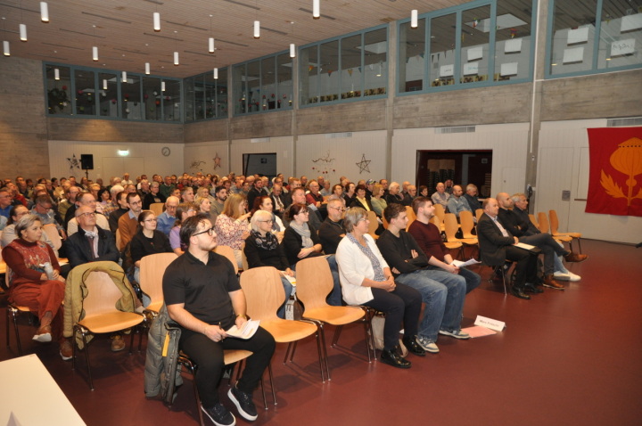 Die Winter-Gemeind von Mägenwil war sehr gut besucht. Foto: Michael Lux