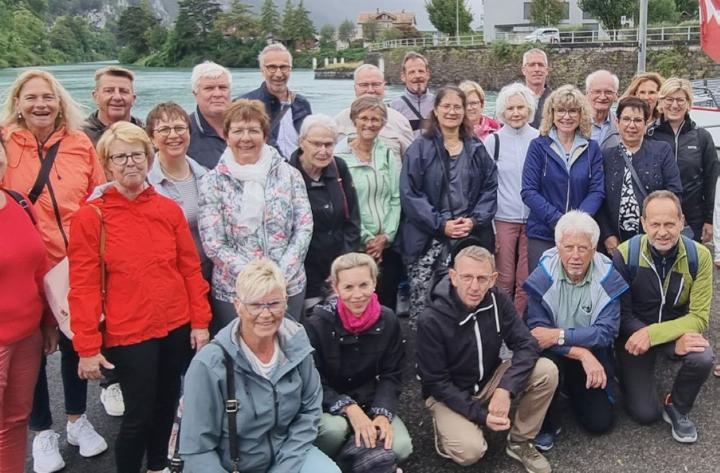 Mitglieder des Kirchenchors Niederwil auf einem Ausflug 2024. Foto: zVg