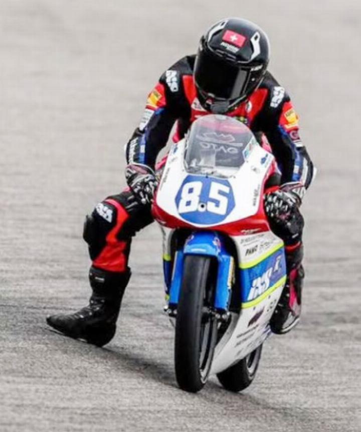 Alessandro Binder auf dem Sachsenring. Foto: zVg