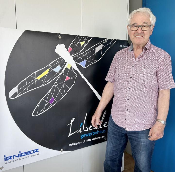 Richard Irniger gehört das Gewerbehaus Libelle: «Wir würden uns über eine neue Schreinerei freuen.» Foto: hhs