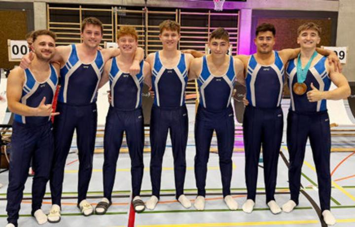 Die Delegation des TSV Rohrdorf am Getu-Cup in Gstaad. Foto: zVg