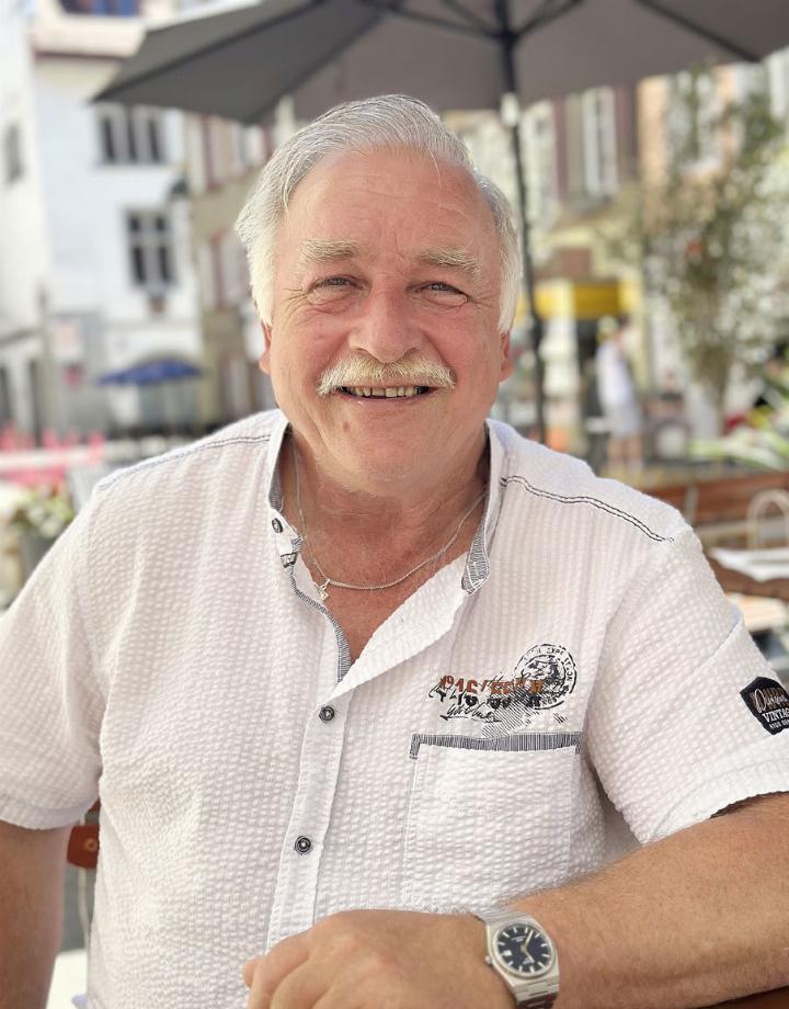 Harry Kummer will seine Hobbys, das Fahren als Potonier und als Bassist in der Stadtmusik Mellingen weiterbetreiben. Für ihn ist das Gesellschaftliche in den Vereinen genauso wichtig wie das Engagement. Fotos: dg/zVg