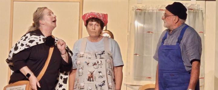 Eine Szene aus dem Stück, das am 9. Januar Premiere feierte. Foto: zVg