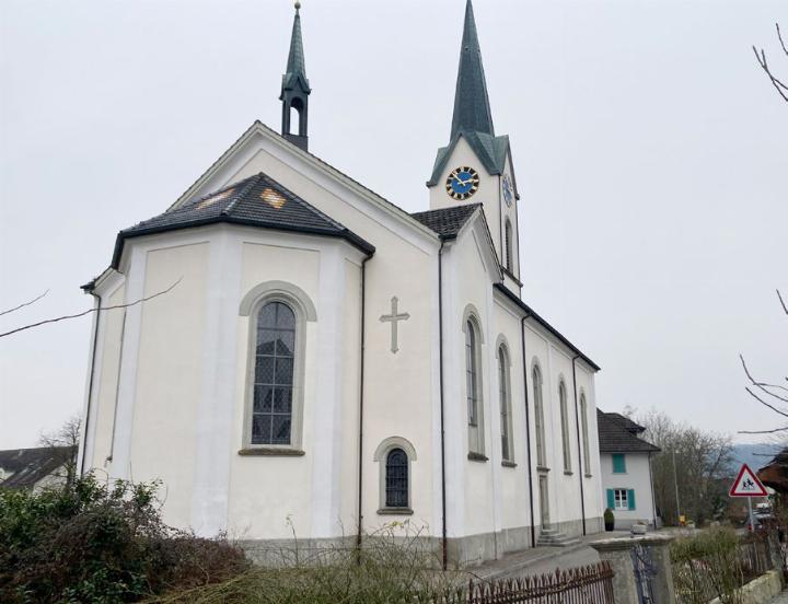 Die katholische Kirche von Stetten. Foto: mbe