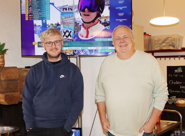 Joel Brunner (21) Fi-Gö und Ralph Meier (59) Mellingen