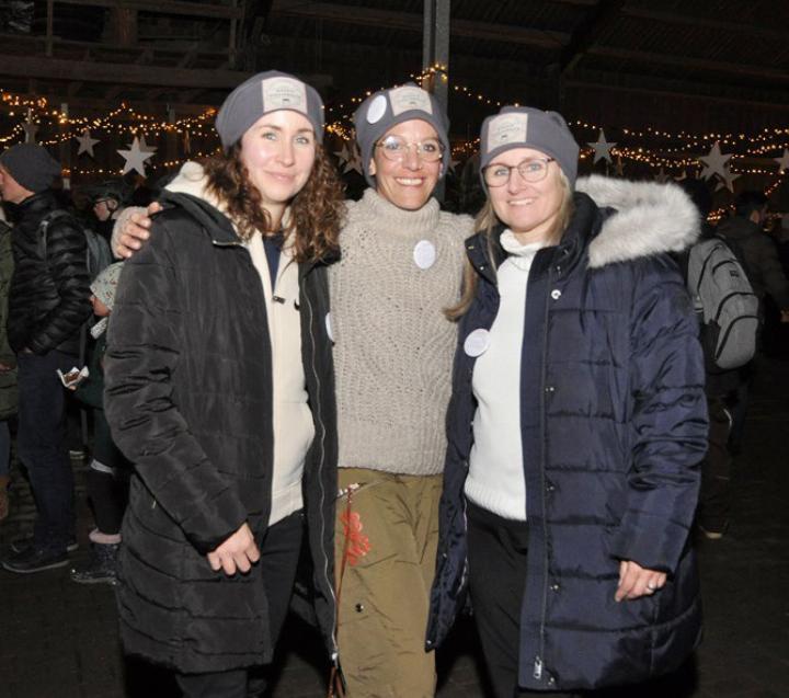 Die Organisatorinnen Madlen Gerber, Marina Kern und Claudia Lindt (v. l.) freuten sich über die vielen Besuche.