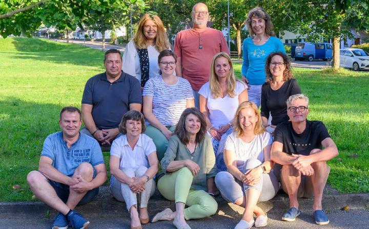 Das Organisationskomitee freut sich aufs Fislisbacher Dorffest 26. Foto: zVg