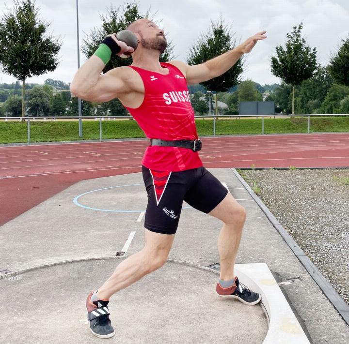 Roger Strasser trainiert dreimal die Woche. Foto: zVg